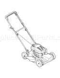 Page C Diagram and Parts List for 12A-26MY255 2007 Yard Man Lawn Mower